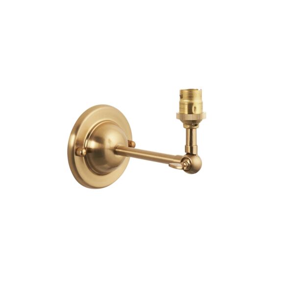 Endon Lighting - Dome Wing - 115067 - Aged Brass Wall Light