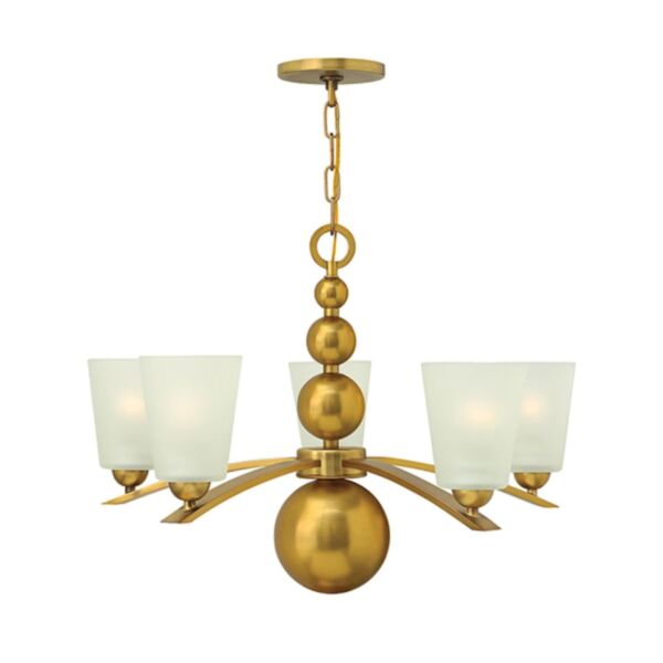 Elstead - Hinkley Lighting - Zelda HK-ZELDA5-VS Chandelier