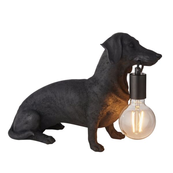 Hund - Black Table Lamp