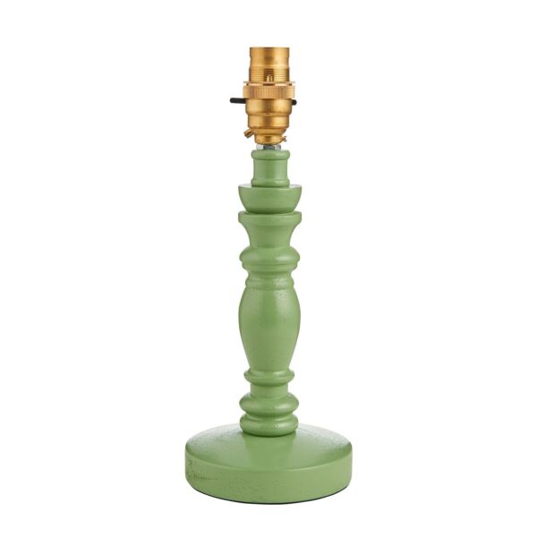 Endon Lighting - Bibury - 111522 - Green Aged Brass Base Only Table Lamp