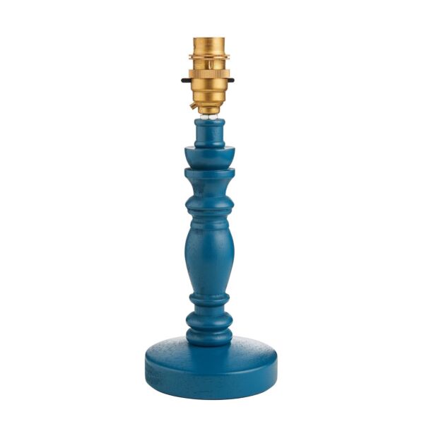 Endon Lighting - Bibury - 111523 - Blue Aged Brass Base Only Table Lamp