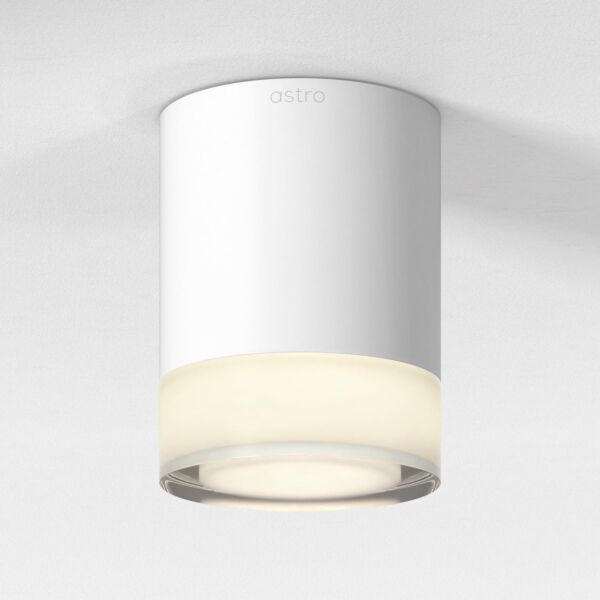 Astro Lighting - Ottawa - 1474002 - White Frosted IP65 Bathroom Ceiling Flush Light