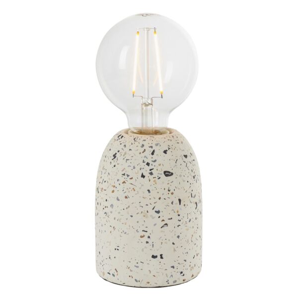 Endon Lighting - Terrazzo - 78181 - White Terrazzo Table Lamp