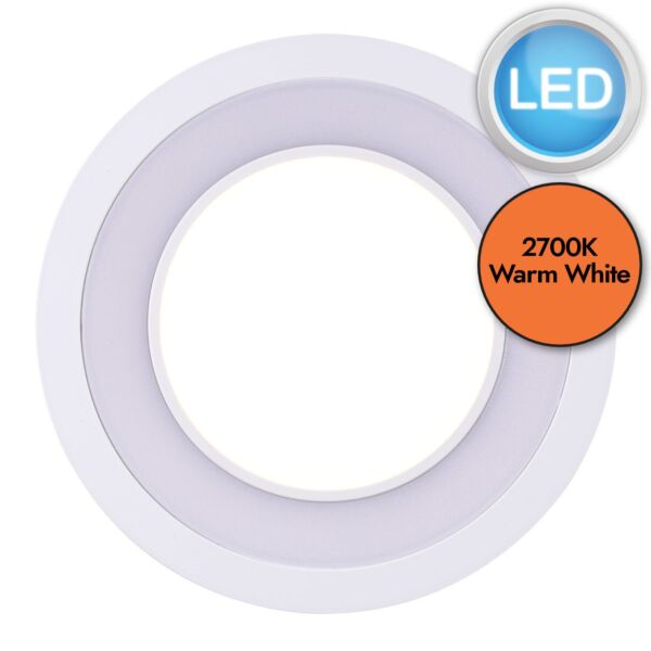 Nordlux - Clyde 15 - 47510101 - LED White Recessed Ceiling Downlight