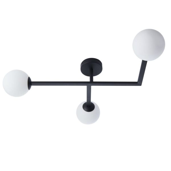 Carmelo - Black Bathroom Ceiling Light