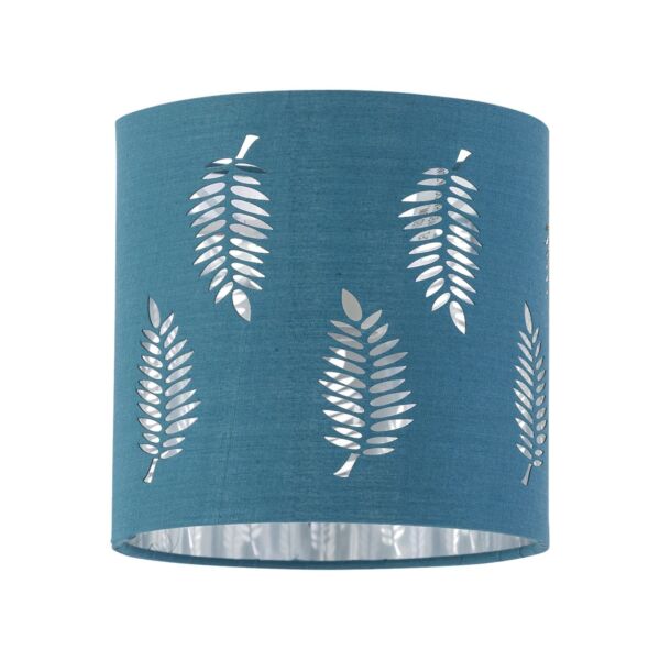 Fern - Teal Cut Out 15.5cm Table Lamp Shade