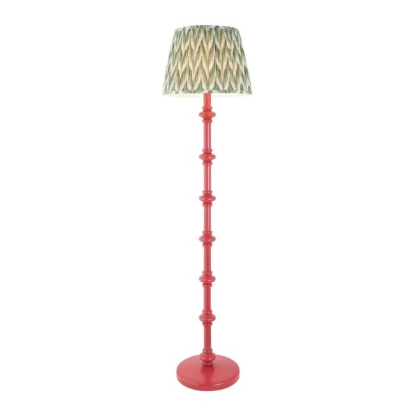 Endon Lighting - Carnaby & Zigzag 40cm - 114415 - Pink Green Floor Lamp