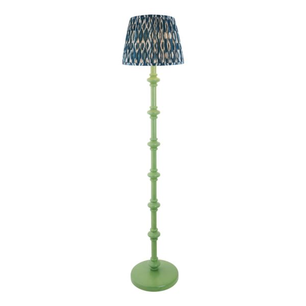 Endon Lighting - Carnaby & Ikat 35cm - 116141 - Green Blue Floor Lamp