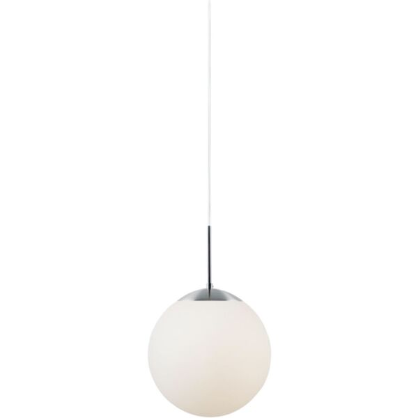 Nordlux - Cafe 15 - 39553001 - Steel Opal Glass Ceiling Pendant Light