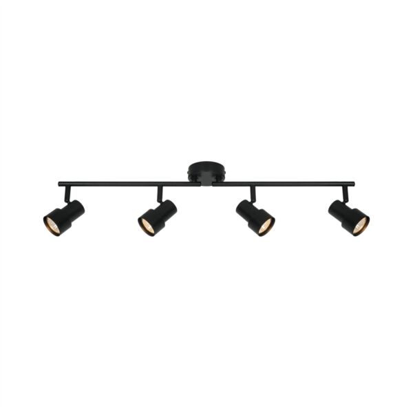 Nordlux - Boston - 2512380103 - Black 4 Light Ceiling Spotlight