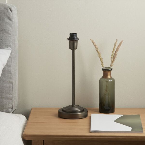 Endon Lighting - Rise - 118534 - Antique Bronze Base Only Table Lamp