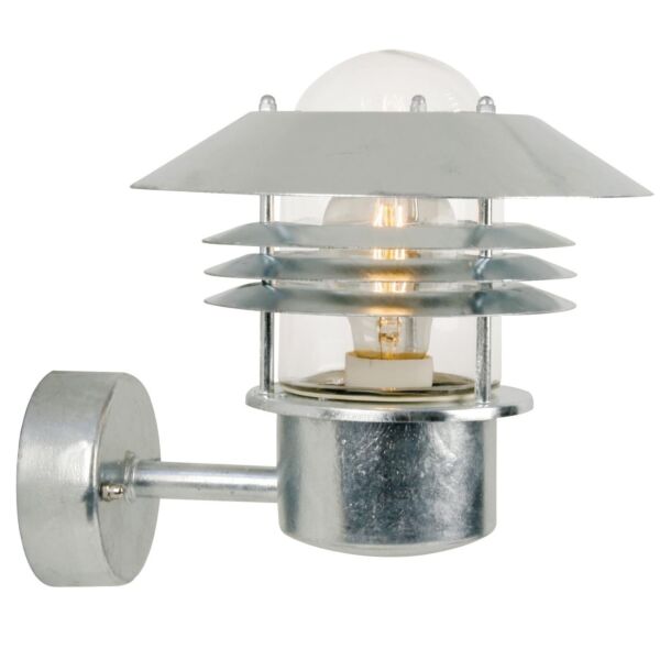 Nordlux - Vejers - 25091031 - Galvanized Steel Clear Glass IP54 Outdoor Wall Light