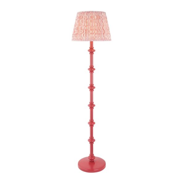 Endon Lighting - Carnaby & Ripple 40cm - 114414 - Pink Floor Lamp