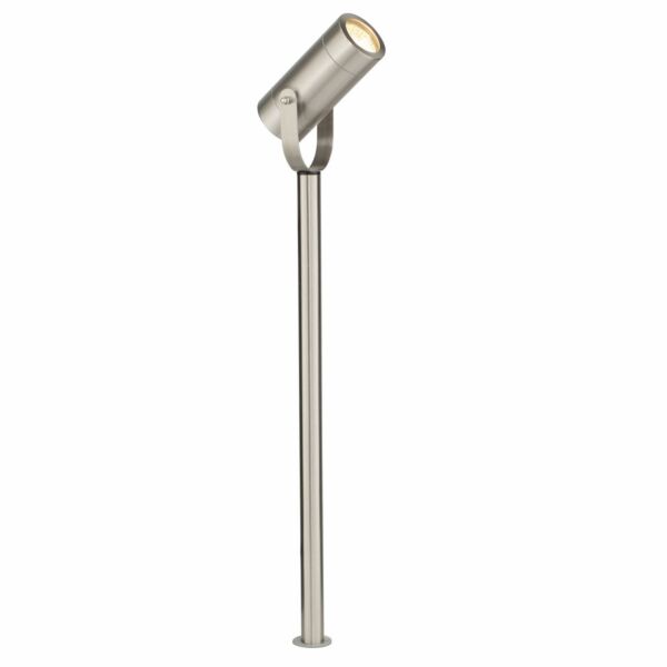 Saxby Lighting - Palin - 13797 - Stainless Steel Clear Glass IP44 Tall Outdoor Spike Light