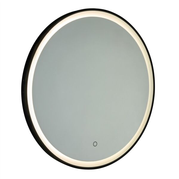 Saxby Lighting - Aniani CCT - 118624 - LED Mirrored Glass Black IP44 Touch Bathroom Mirror