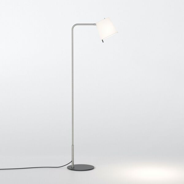 Astro Lighting Professional - Mitsu - 5018031 & 1394060 - Nickel White Floor Reading Lamp