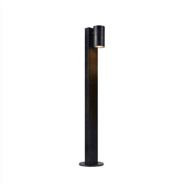 Nordlux - Tin - 2518168003 - Black Clear Glass IP44 Outdoor Post Light