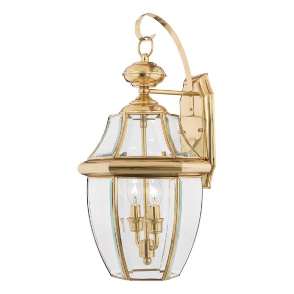 Elstead - Quoizel - Newbury QZ-NEWBURY2-L-PB Wall Light