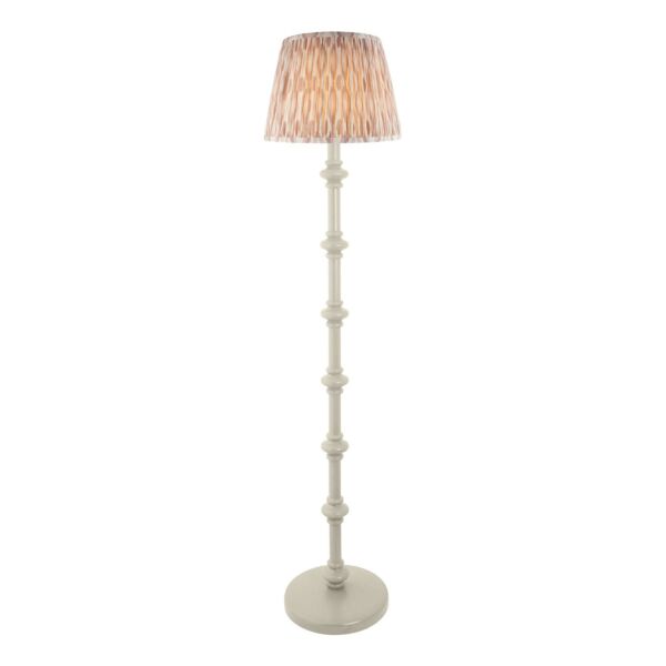 Endon Lighting - Carnaby & Ikat 35cm - 115486 - White Neutral Floor Lamp