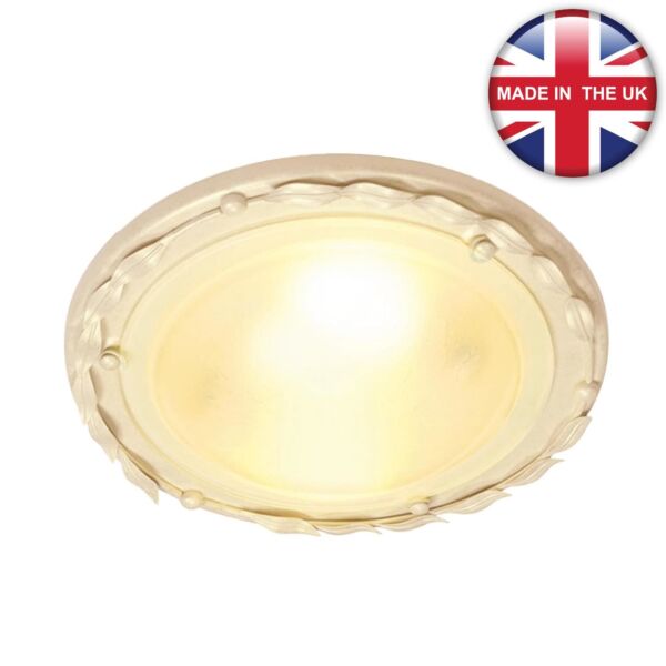 Elstead - Olivia OV-F-IV-GOLD Flush Light