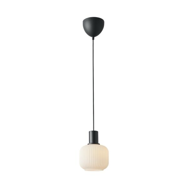 Nordlux - Milford - 2412613003 - Black Opal Glass Ceiling Pendant Light