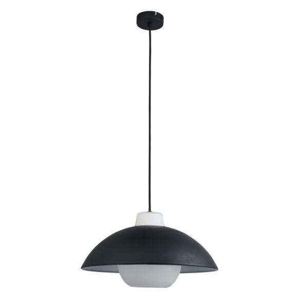 Rebot - Matt Black Dome Pendant