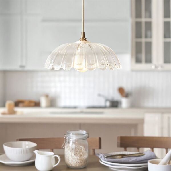 Endon Lighting - Carnation - 118778 - Clear Glass Easy Fit Pendant Shade