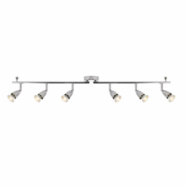 Saxby Lighting - Amalfi - 61000 - Chrome 6 Light Ceiling Spotlight