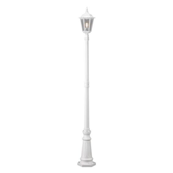 Konstsmide - Firenze - 7233-250 - White Outdoor Lamp Post