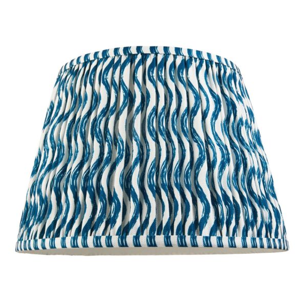Endon Lighting - Ripple - 111304 - Blue Fabric Shade
