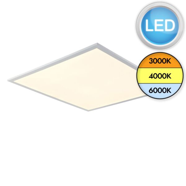 Saxby Lighting - Stratus Pro - 92543 - LED White Opal IP44 595 3000/4000/6000k Panel Light