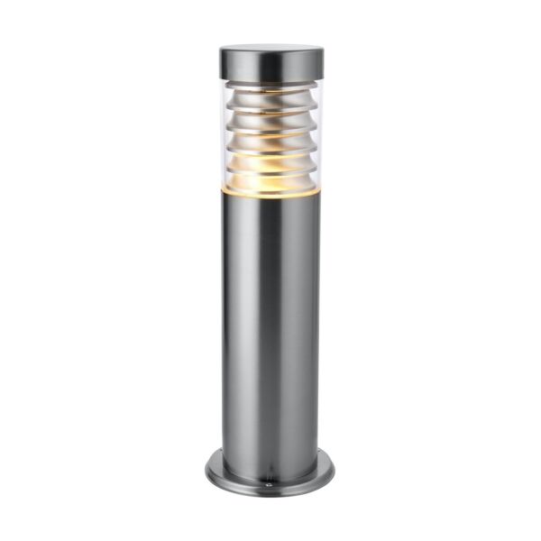 Saxby Lighting - Equinox - 49910 - Marine Grade Stainless Steel Clear IP44 Short Outdoor Post Light