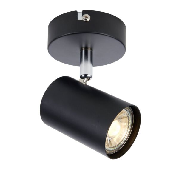 Saxby Lighting - Arezzo - 101333 - Black Chrome Ceiling Spotlight