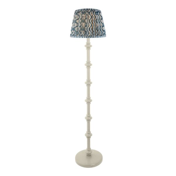 Endon Lighting - Carnaby & Ripple 35cm - 115476 - White Blue Floor Lamp