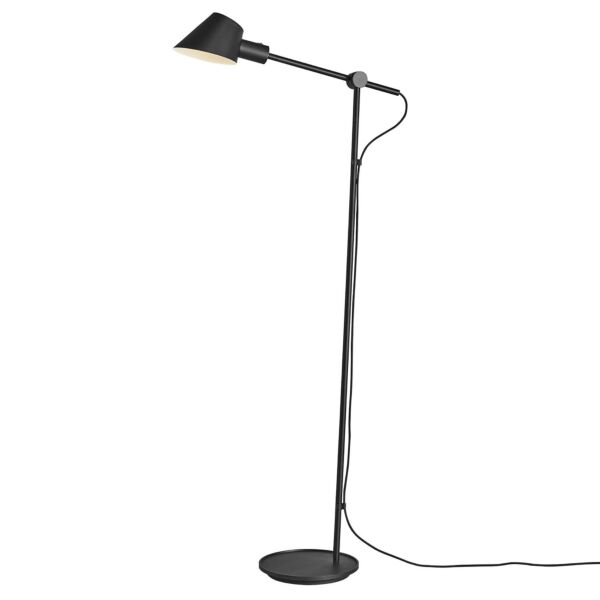 Nordlux - Stay - 2020464003 - Black Floor Reading Lamp