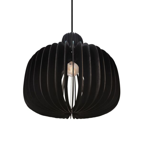 Nordlux - Hazo - 2512053003 - Black Wood Ceiling Pendant Light