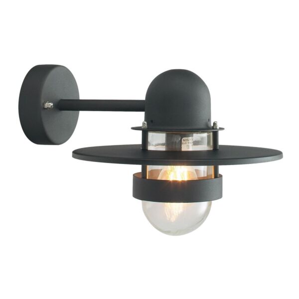 Elstead - Norlys - Bergen BERGEN-BLACK-C Wall Light