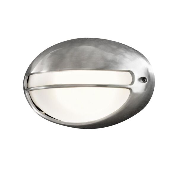 Konstsmide - Torino - 7334-000 - Stainless Steel IP44 Outdoor Bulkhead Light