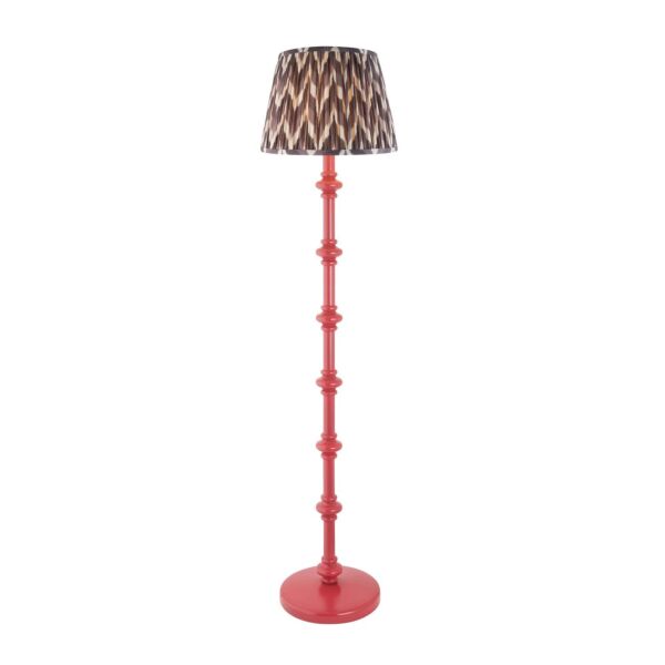 Endon Lighting - Carnaby & Zigzag 35cm - 116158 - Pink Grey Floor Lamp