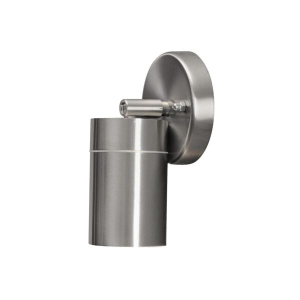 Konstsmide - Modena - 7598-000 - Stainless Steel IP44 Outdoor Wall Spotlight