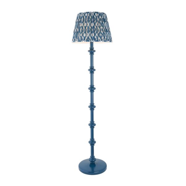 Endon Lighting - Carnaby & Ikat 40cm - 114403 - Blue Floor Lamp