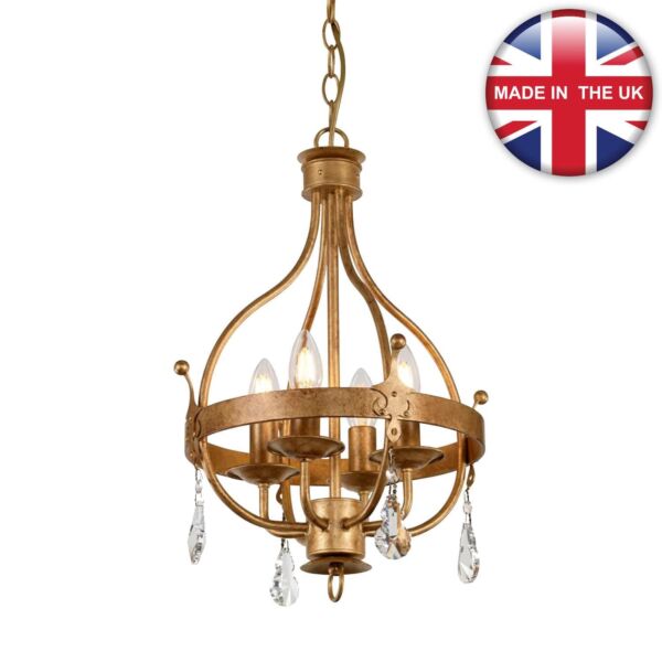 Elstead - Windsor WINDSOR4-GOLD Pendant