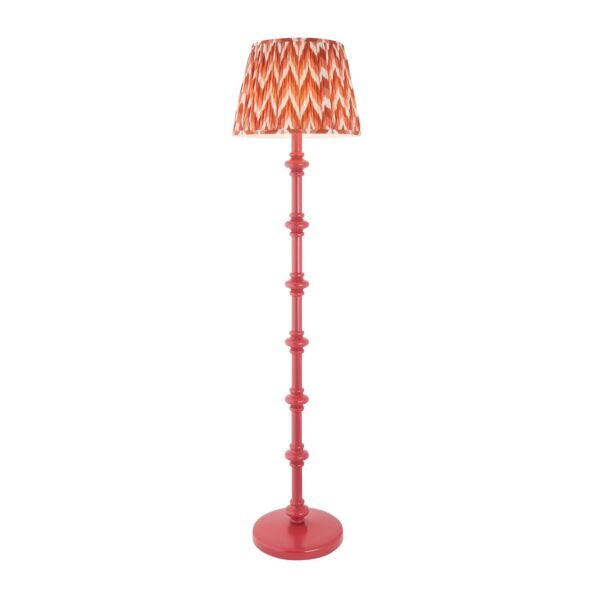 Endon Lighting - Carnaby & Zigzag 40cm - 114416 - Pink Orange Floor Lamp