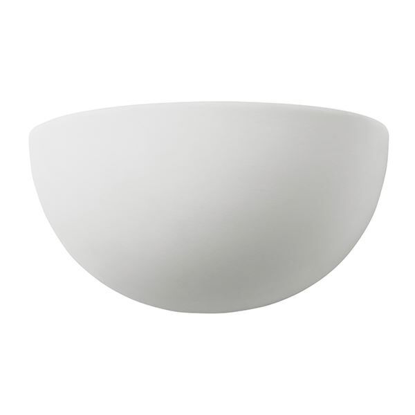 Endon Lighting - Pride - UG-WB-A - White Ceramic Wall Washer Light