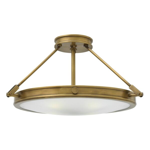 Elstead - Hinkley Lighting - Collier HK-COLLIER-SF-M Semi-Flush