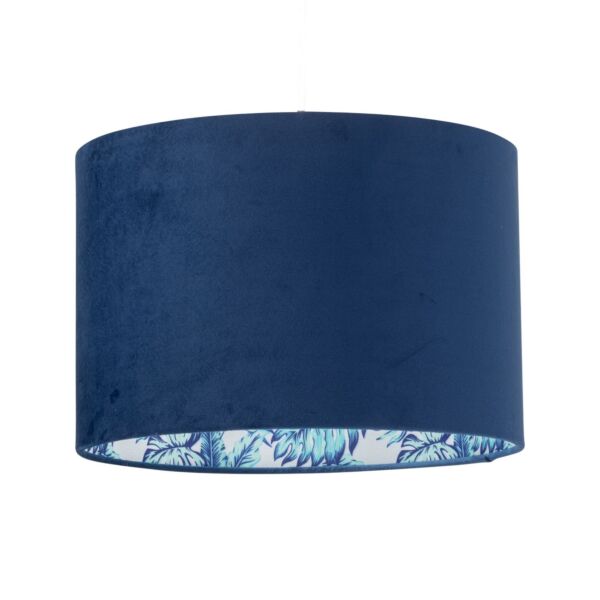 Parrot - Velvet Blue Parrot Design 30cm Pendant or Table Lamp Shade