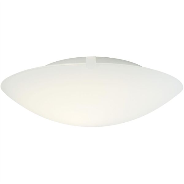 Nordlux - Standard - 25326001 - White Glass Flush Ceiling Light