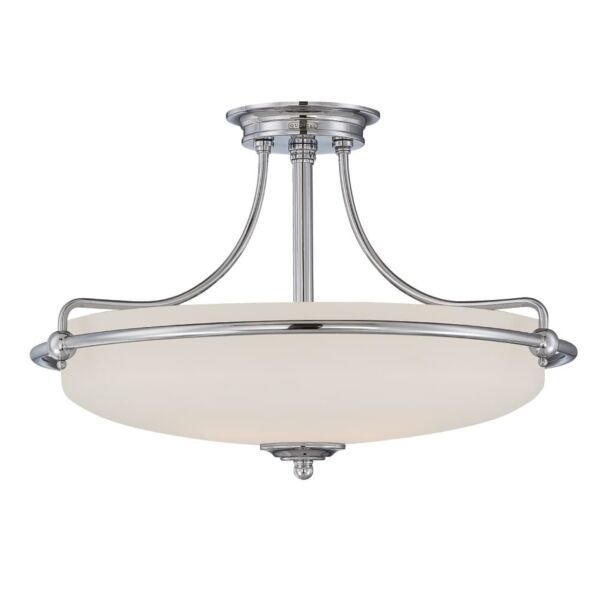 Elstead - Quoizel - Griffin QZ-GRIFFIN-SFM-C Semi-Flush